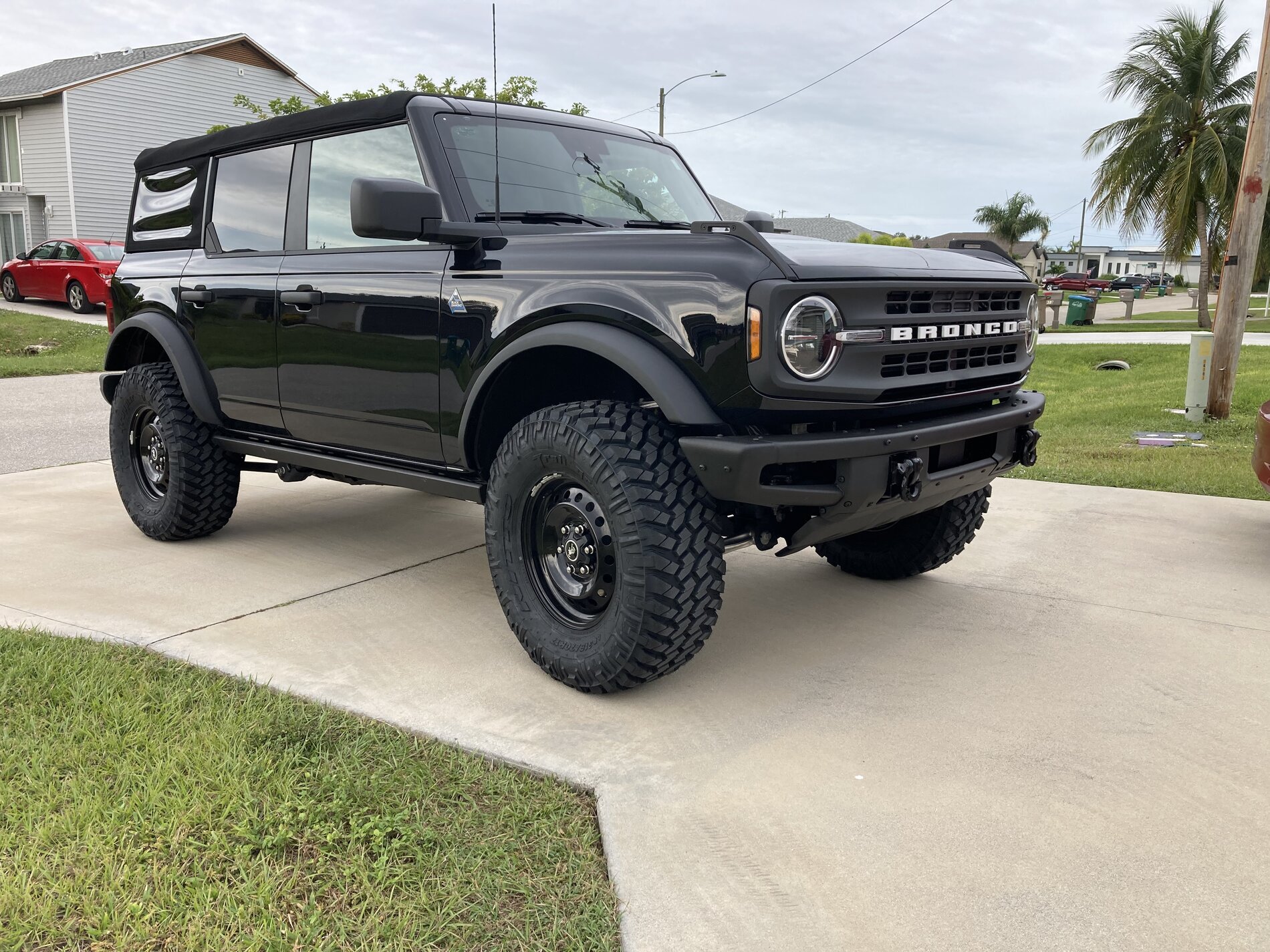 Off-road steel wheels